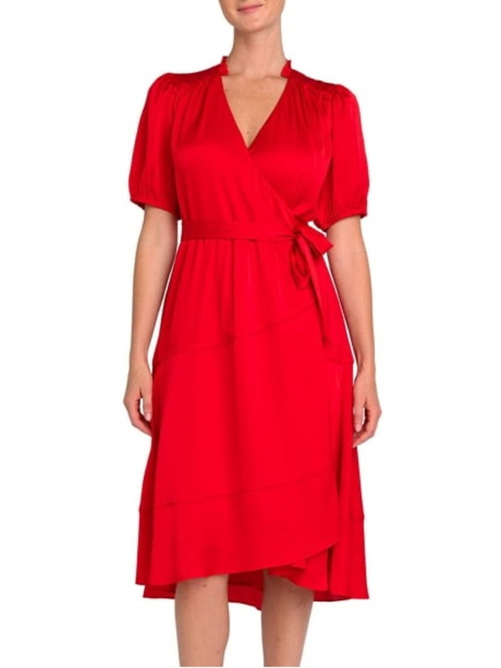 Draper James Wrap Midi Dress - Picture 1 of 13